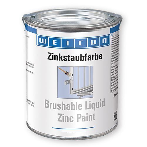 کلاژ گستر ماندگار رنگ مایع روی Zinc Painting Liquid ویکن